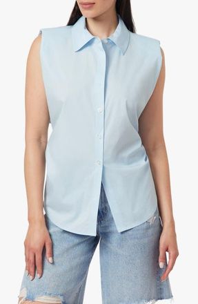 Habitual Tie Back Sleeveless Shirt in Nantucket Breeze at Nordstrom, Size X-Small