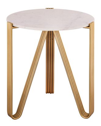 TOV Furniture Tov Furniture Aya Marble Side Table