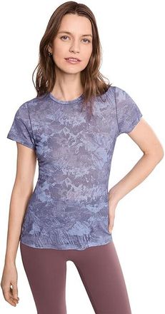 Smartwool Merino Short Sleeve T-Shirts Womens Clothing Purple Storm Mountain : XL, Nylon/Wool
