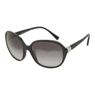Chanel Occhiali da sole Pre-owned Coco Mark - - Pre-owned - Donna - Nero - ONE SIZE