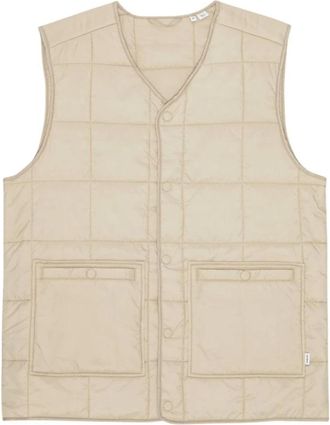 Les Deux Matt Vest - Heren - Bodywarmers - Beige - M - Jassen