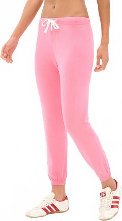 SPLITS59 Sonja Fleece Swetpant In Strawberry