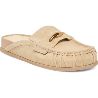 Dolce Vita Jodero Loafer Mule in Almond Suede at Nordstrom, Size 7.5