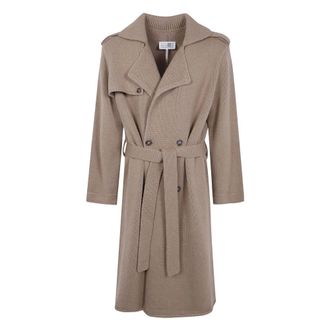 Maison Margiela Trenchcoat - Heren - Mantels - Beige - Maat: M