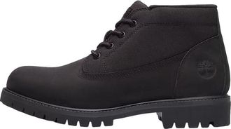 Timberland Heritage Mid Chukka Boot Black Nubuck TB0A431HW05