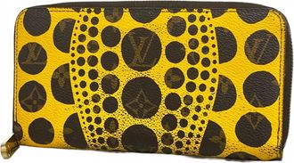 Louis Vuitton Brown Jaune Long Wallet (Bi-Fold) (Pre-Owned)