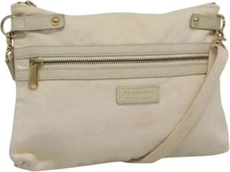 Burberry Pre-owned Tela shoulder-bags - - Pre-owned - Donna - Beige - ONE SIZE