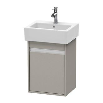 Duravit Duravit Ketho M&oacute;dulo Mural 6630, 1 Puerta De Madera, Con Bisagra A La Derecha, 400mm, Para Vero, Color (frente/cuerpo): Terra Mate - Kt6630r1414