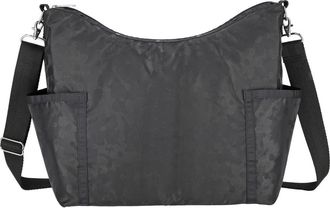 LeSportsac Zip Bucket Shoulder Bag in Black Floral Jacquard at Nordstrom Rack