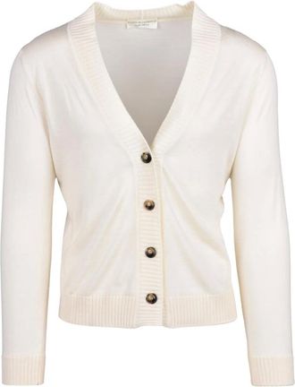 FILIPPO DE LAURENTIIS Cardigan con scollo a V - - Knitwear - Uomo - Bianco - M