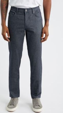 Brax Cadiz Woolook Straight Leg Pants in Smoke Blue at Nordstrom Rack, Size 32 X 32