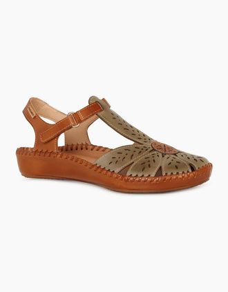 Pikolinos Womens Vocal Womens Sandals - Sage Tan Lea - Size: 8