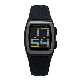 A|X Armani Exchange Accessoires, Heren, Zwart, ONE Size, Watches
