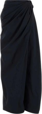 J.W.Anderson Twist Broeken - Dames - Wijde Broeken - Blauw - XS - Katoen - Broeken