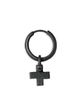 Parts Of Four Orecchino con ciondolo a croce - Nero