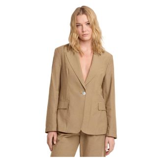 Kocca Blazers, female, Beige, Size: XL Dress to Impress Blazer