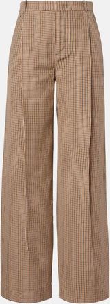 Vince Camille cotton-blend wide-leg pants