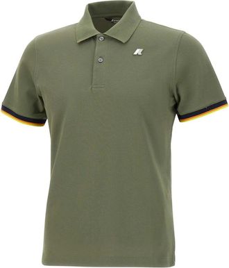 K-Way Tops, Heren, Groen, M, Katoen, Vincent Polo Shirt