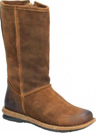 Born Womens Salee Mid-Height Boot In Brown Glazed Ginger