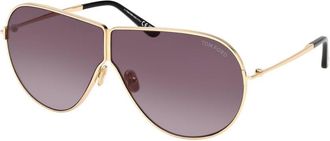 Tom Ford Smoke Dark Grey Oversized Unisex Sunglasses FT1158 30A 71