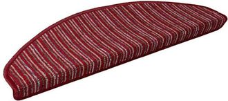 vidaXL Alfombras Autoadhesivas Para Escaleras 15 Pcs Rojo Vidaxl