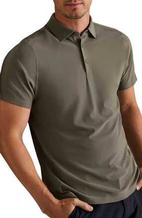 Rhone Regatta Piqu&eacute; Performance Polo in Smokey Olive at Nordstrom, Size Xx-Large
