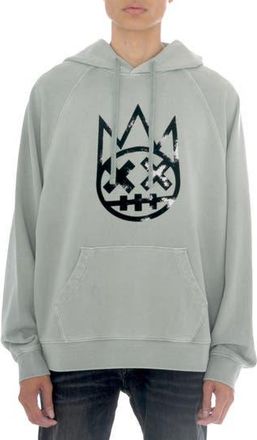 Cult of Individuality Shimuchan Flocked Logo Graphic Hoodie in Vintage Grey at Nordstrom Rack, Size Xxx-Large
