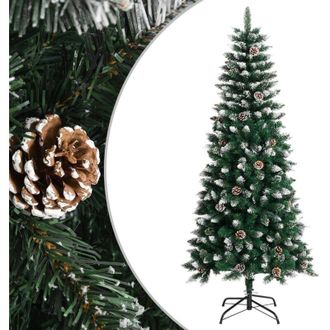 vidaXL Rbol De Navidad Artificial Con Soporte Pvc Verde 150 Cm Vidaxl