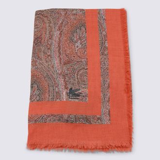 Etro Scarfs Brown