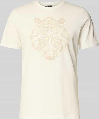 Antony Morato T-Shirt mit Rundhalsausschnitt in Offwhite, Gr&ouml;&szlig;e XXL