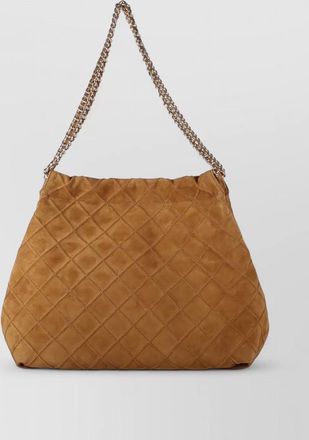 Tory Burch fleming suede shoulder bag