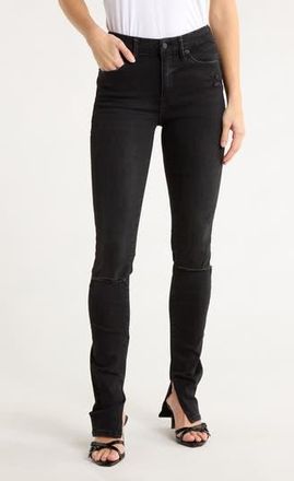 Good American Always Fits Good Legs Skinny Jeans in Black335 at Nordstrom Rack, Size 14-18