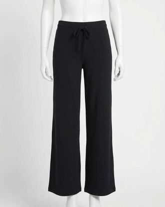 Spanx Air Essentials Wide Leg Pants In Black