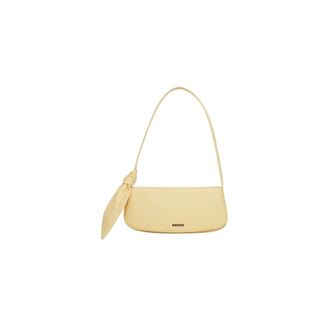 Rotate ROTATE Birger Christensen, Shoulder Bags, female, Yellow, Size: ONE SIZE Knot Strap Shoulder Bag