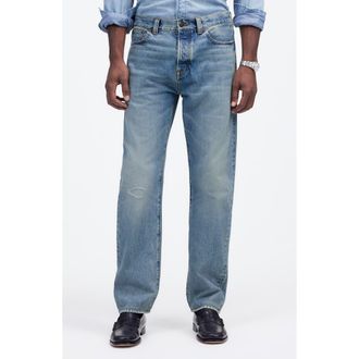 Madewell 1991 Straight Leg Jeans in Bowen Wash at Nordstrom Rack, Size 33 X 32