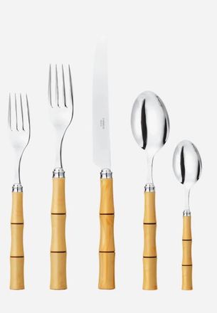 Capdeco Byblos - 5 Piece Place Setting in Clear Wood at Nordstrom