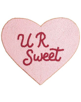 Tiramisu U R Sweet Beaded Heart Placemat