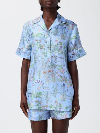 Gucci Camicia Gucci in seta con stampa floreale