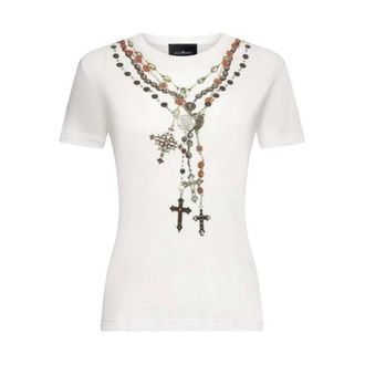 John Richmond T-Hemden - Dames - Tops - Wit - Maat: S