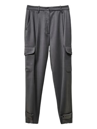 Nine In The Morning wool cargo trousers - women - Wool - 27 - Grey