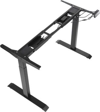 OEM Escritorio (mesa) Met&aacute;lico De Dos Motores Con Estructura Y Ajuste El&eacute;ctrico De Altura, El&eacute;ctrico Prato 04-2t/b Negro