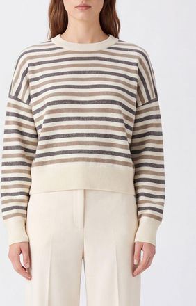 Brunello Cucinelli Maglia Donna colore Bianco