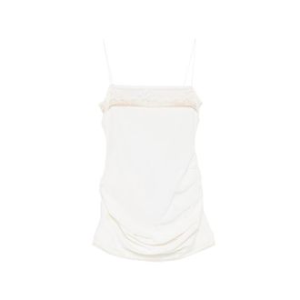 Magda Butrym Lace-trim Mini Dress