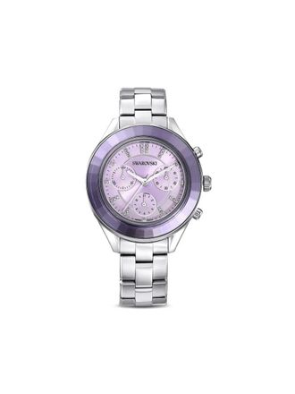 Swarovski Octea Lux 37mm - women - Swarovski Crystal/Steel/Mineral Glass - One Size - Purple