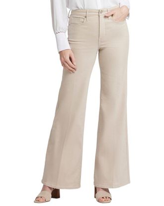 NYDJ Nydj Petite Mia Feather Palazzo Jean