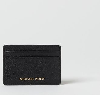 Michael Kors Portacarte di credito Michael Kors in pelle a grana
