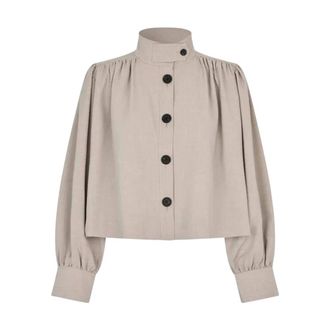Second Female Zoie Jacket - Dames - Jassen - Beige - Maat: M
