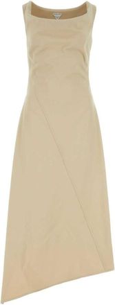 Bottega Veneta Sand stretch cotton dress