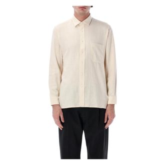 Salvatore Piccolo Tahiti Shirt - Heren - Casual Overhemden - Beige - XL - Overhemden