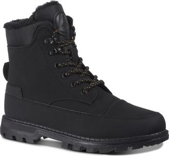 Luhta Schn&uuml;rboots LUHTA REILU MS, Damen, Gr. 36, schwarz, Synthetik, Textil, Schuhe Schn&uuml;rboots, gef&uuml;ttert, mit profiliertem Laufsohlenprofil, mit Gummilauf
